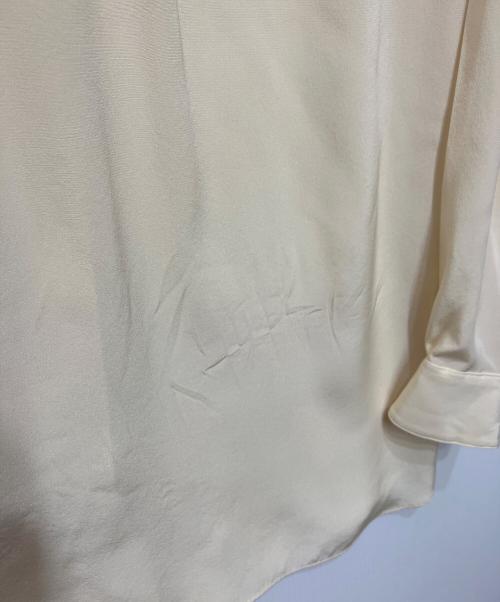 ESTNATION（エストネーション）ESTNATION (エストネーション) シルクシャツ クリーム サイズ:36の古着・服飾アイテム