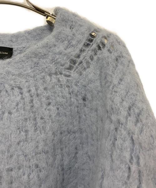 ROBERTO COLLINA（ロベルトコリーナ）ROBERTO COLLINA (ロベルトコリーナ) クルーネックニット スカイブルー サイズ:Sの古着・服飾アイテム