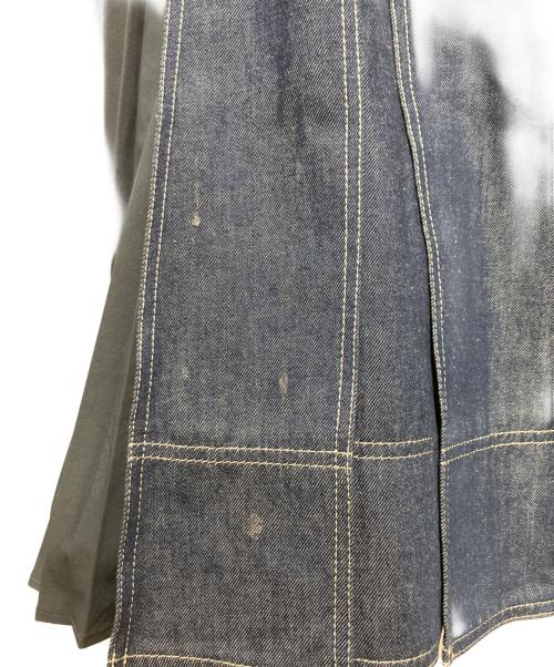 CASA FLINE（カーサフライン）CASA FLINE (カーサフライン) フロントホックデニムロングワンピース インディゴ サイズ:freeの古着・服飾アイテム
