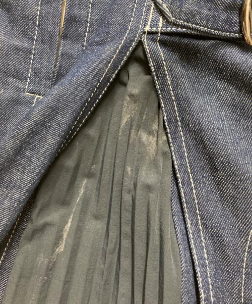 CASA FLINE（カーサフライン）CASA FLINE (カーサフライン) フロントホックデニムロングワンピース インディゴ サイズ:freeの古着・服飾アイテム