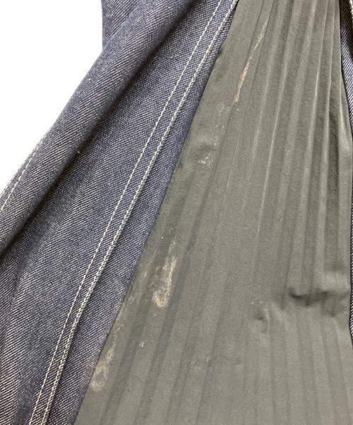 CASA FLINE（カーサフライン）CASA FLINE (カーサフライン) フロントホックデニムロングワンピース インディゴ サイズ:freeの古着・服飾アイテム