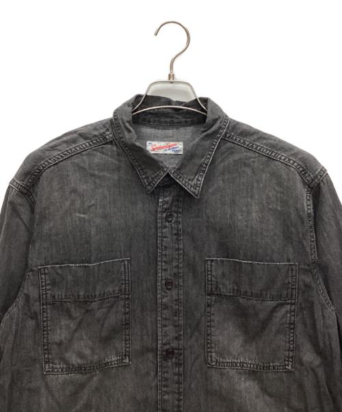 Spick and Span（スピック＆スパン）Spick and Span (スピック＆スパン) ライトオンスデニムシャツ ブラック サイズ:表記なしの古着・服飾アイテム