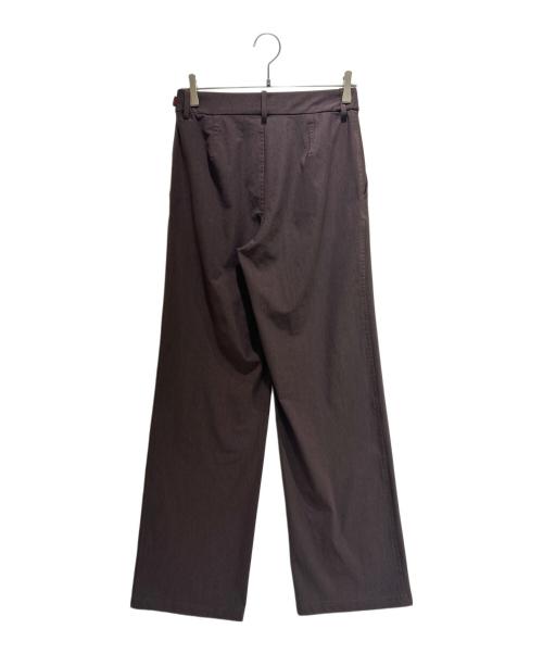 Haat isseymiyake（ハート イッセイ ミヤケ）Haat isseymiyake (ハート イッセイ ミヤケ) NYLON STRETCH BOTTOM/HA61JF174 ブラウン サイズ:2の古着・服飾アイテム