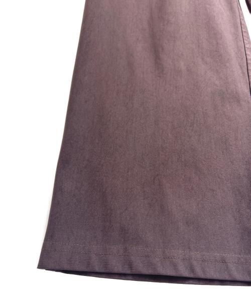 Haat isseymiyake（ハート イッセイ ミヤケ）Haat isseymiyake (ハート イッセイ ミヤケ) NYLON STRETCH BOTTOM/HA61JF174 ブラウン サイズ:2の古着・服飾アイテム