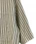中古・古着 HOMME PLISSE ISSEY MIYAKE (オム プリッセ イッセイ ミヤケ) STRIPE JERSEY グリーン サイズ:2：25000円