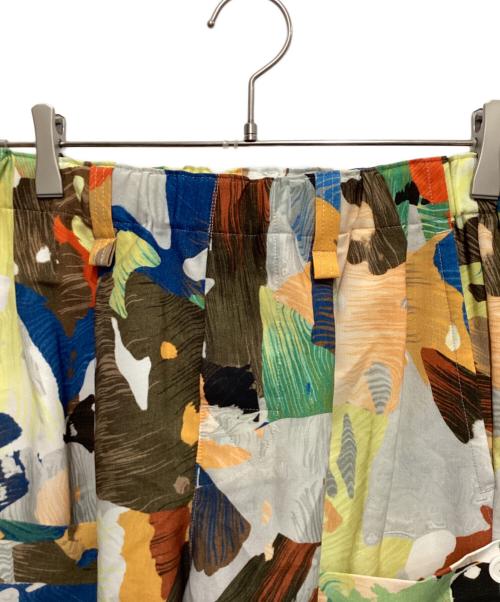 HOMME PLISSE ISSEY MIYAKE（オム プリッセ イッセイ ミヤケ）HOMME PLISSE ISSEY MIYAKE (オム プリッセ イッセイ ミヤケ) PALETTE MARBLED/パレットマーブルハーフパンツ マルチカラー サイズ:2の古着・服飾アイテム