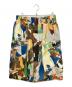 HOMME PLISSE ISSEY MIYAKE（オム プリッセ イッセイ ミヤケ）の古着「PALETTE MARBLED/パレットマーブルハーフパンツ」｜マルチカラー