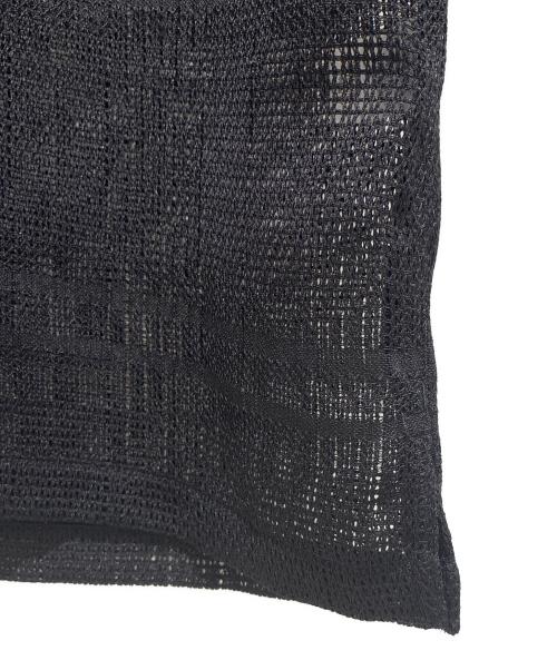 SUPREME（シュプリーム）SUPREME (シュプリーム) Mesh Stripe S/S Shirt/半袖メッシュシャツ ブラック サイズ:Sの古着・服飾アイテム