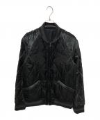 NUMBER (N)INEナンバーナイン）の古着「ナンバーナイン/シルクスカジャン04S/S DREAM BABY DREAM/アーカイブ」｜ブラック
