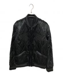 NUMBER (N)INE（ナンバーナイン）の古着「ナンバーナイン/シルクスカジャン04S/S DREAM BABY DREAM/アーカイブ」｜ブラック