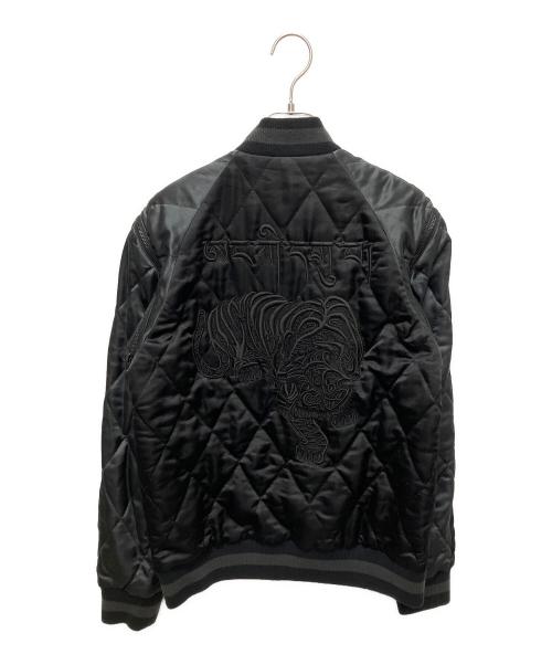 NUMBER (N)INE（ナンバーナイン）NUMBER (N)INE (ナンバーナイン) ナンバーナイン/シルクスカジャン04S/S DREAM BABY DREAM/アーカイブ ブラック サイズ:2の古着・服飾アイテム