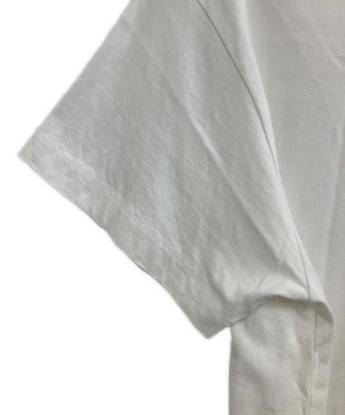 JIL SANDER+（ジルサンダープラス）JIL SANDER+ (ジルサンダープラス) ロゴラベル Tシャツ ホワイト サイズ:Sの古着・服飾アイテム
