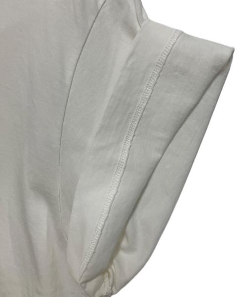 JIL SANDER+（ジルサンダープラス）JIL SANDER+ (ジルサンダープラス) ロゴラベル Tシャツ ホワイト サイズ:Sの古着・服飾アイテム