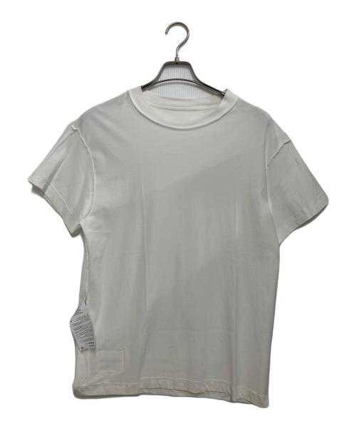 JIL SANDER+（ジルサンダープラス）JIL SANDER+ (ジルサンダープラス) ロゴラベル Tシャツ ホワイト サイズ:Sの古着・服飾アイテム
