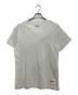 JIL SANDER+（ジルサンダープラス）の古着「ロゴラベル Tシャツ」｜ホワイト