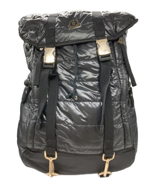 MONCLER（モンクレール）MONCLER (モンクレール) ZAINO バックパック ブラックの古着・服飾アイテム