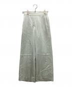 theory luxeセオリーリュクス）の古着「Essential Satin Cheryl Pant」｜ミント