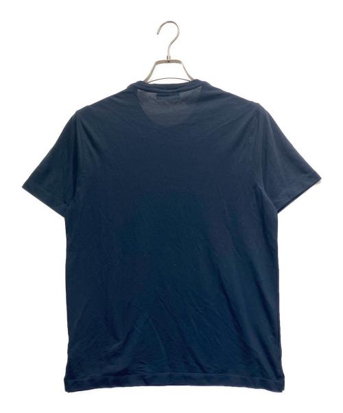 Zanone（ザノーネ）Zanone (ザノーネ) アイスコットンクレープS/Sクルーネックカットソー ネイビー サイズ:46 未使用品の古着・服飾アイテム