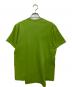 LACOSTE (ラコステ) COMME des GARCONS SHIRT (コムデギャルソンシャツ) 変形TEE グリーン サイズ:S 未使用品：9000円