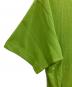 中古・古着 LACOSTE (ラコステ) COMME des GARCONS SHIRT (コムデギャルソンシャツ) 変形TEE グリーン サイズ:S 未使用品：9000円