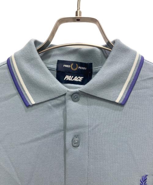 FRED PERRY（フレッドペリー）FRED PERRY (フレッドペリー) PALACE (パレス) ポロシャツ スカイブルー サイズ:S 未使用品の古着・服飾アイテム