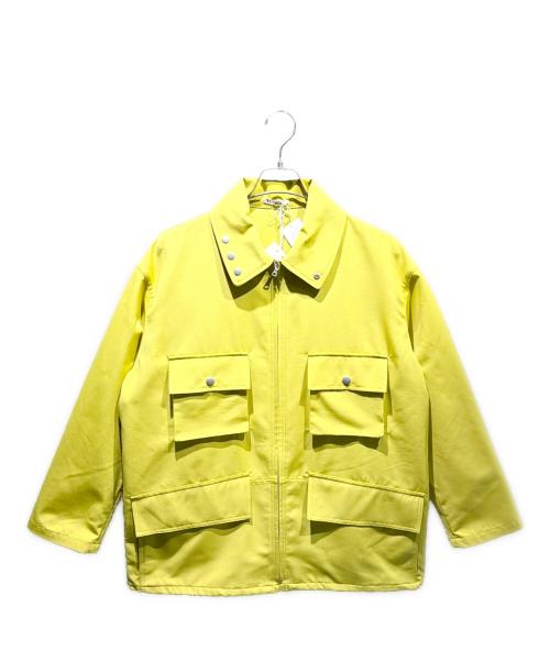 AURALEE（オーラリー）AURALEE (オーラリー) WOOL MAX CANVAS BLOUSON イエロー サイズ:3 未使用品の古着・服飾アイテム