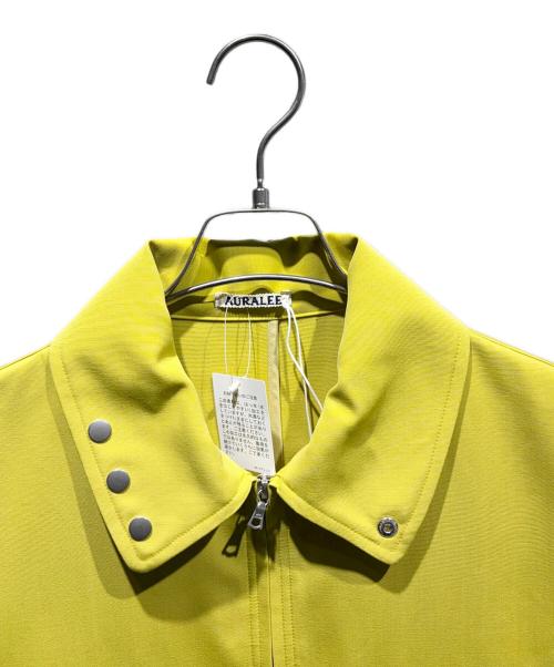 AURALEE（オーラリー）AURALEE (オーラリー) WOOL MAX CANVAS BLOUSON イエロー サイズ:3 未使用品の古着・服飾アイテム