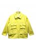 AURALEE（オーラリー）の古着「WOOL MAX CANVAS BLOUSON」｜イエロー