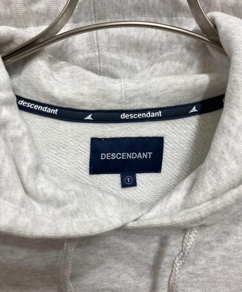 DESCENDANT（ディセンダント）DESCENDANT (ディセンダント) プルオーバーパーカー グレー サイズ:1の古着・服飾アイテム