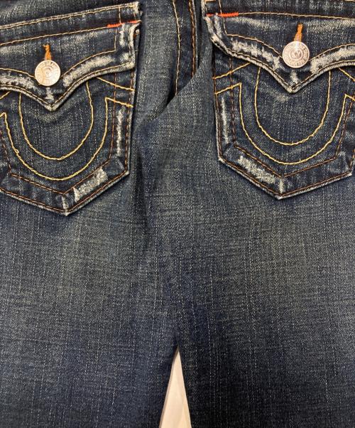 TRUE RELIGION（トゥルー レリジョン）TRUE RELIGION (トゥルー レリジョン) フレアデニム インディゴ サイズ:W24(61ｃｍ)の古着・服飾アイテム