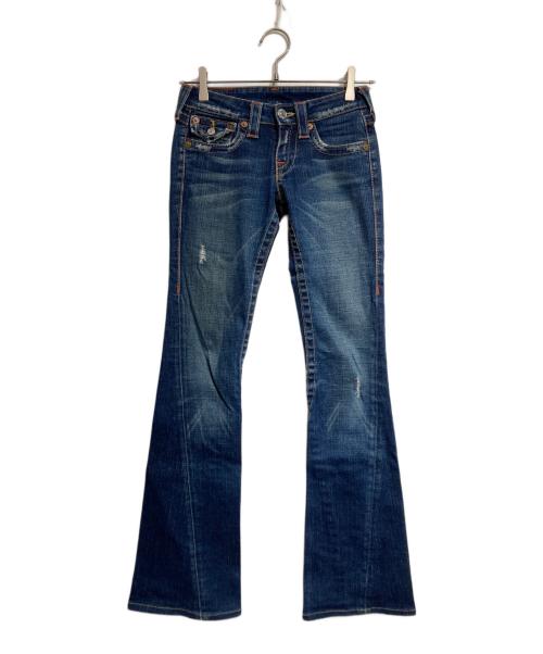 TRUE RELIGION（トゥルー レリジョン）TRUE RELIGION (トゥルー レリジョン) フレアデニム インディゴ サイズ:W23の古着・服飾アイテム