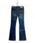 TRUE RELIGION (トゥルー レリジョン) フレアデニム インディゴ サイズ:W23：7000円