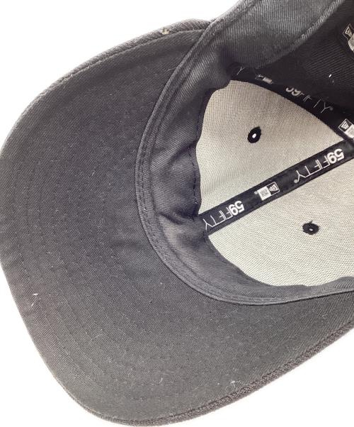 YOHJI YAMAMOTO（ヨウジヤマモト）YOHJI YAMAMOTO (ヨウジヤマモト) New Era (ニューエラ) キャップ ブラックの古着・服飾アイテム
