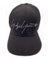 YOHJI YAMAMOTO (ヨウジヤマモト) New Era (ニューエラ) キャップ ブラック：6000円
