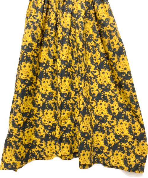 PROENZA SCHOULER（プロエンザ スクーラー）PROENZA SCHOULER (プロエンザ スクーラー) Sunflower Poplin Smocked Dress マスタード サイズ:2 未使用品の古着・服飾アイテム