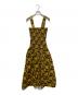 PROENZA SCHOULER（プロエンザ スクーラー）の古着「Sunflower Poplin Smocked Dress」｜マスタード
