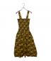 PROENZA SCHOULER (プロエンザ スクーラー) Sunflower Poplin Smocked Dress マスタード サイズ:2 未使用品：5000円