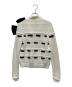 RED VALENTINO (レッドヴァレンティノ) はしごリボンカーディガン ホワイト サイズ:Free　　　　：5000円