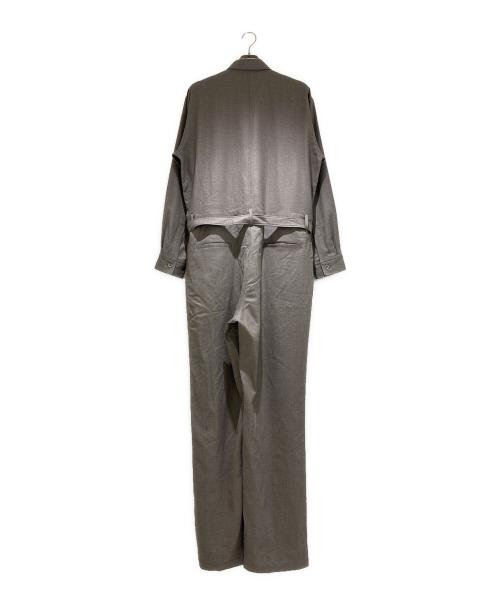 AURALEE（オーラリー）AURALEE (オーラリー) SUPER LIGHT WOOL JUMPSUIT ライトブラウン サイズ:5の古着・服飾アイテム