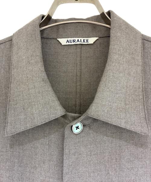 AURALEE（オーラリー）AURALEE (オーラリー) SUPER LIGHT WOOL JUMPSUIT ライトブラウン サイズ:5の古着・服飾アイテム