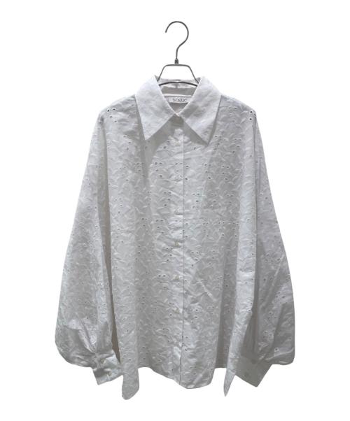 SoSUE（ソースー）SoSUE (ソースー) journal standard luxe (ジャーナルスタンダード ラックス) SHIRT ANTONIA LACE ホワイト サイズ:ONESIZEの古着・服飾アイテム