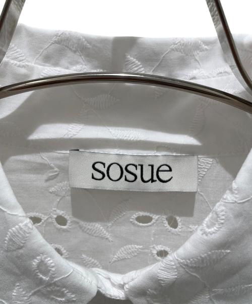 SoSUE（ソースー）SoSUE (ソースー) journal standard luxe (ジャーナルスタンダード ラックス) SHIRT ANTONIA LACE ホワイト サイズ:ONESIZEの古着・服飾アイテム
