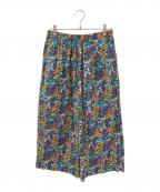 journal standard luxeジャーナルスタンダード ラックス）の古着「リバティフラワー タックパンツ」｜マルチカラー