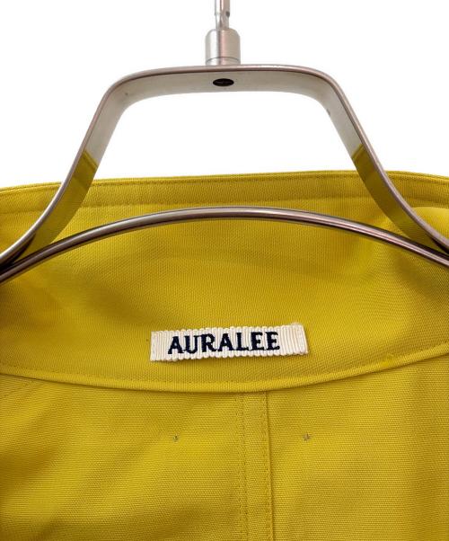AURALEE（オーラリー）AURALEE (オーラリー) WOOL MAX CANVAS OVER VEST マスタードイエロー サイズ:4の古着・服飾アイテム