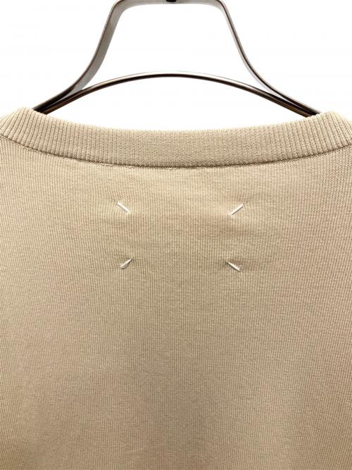 Maison Margiela（メゾンマルジェラ）Maison Margiela (メゾンマルジェラ) シースルーポケット ニット ベージュ サイズ:Mの古着・服飾アイテム