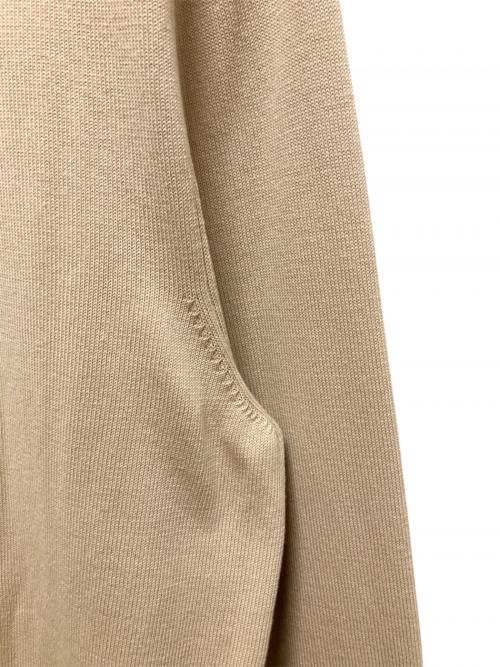 Maison Margiela（メゾンマルジェラ）Maison Margiela (メゾンマルジェラ) シースルーポケット ニット ベージュ サイズ:Mの古着・服飾アイテム