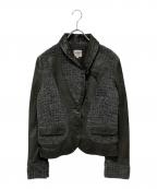 ARMANI COLLEZIONIアルマーニ コレツィオーニ）の古着「切替ジャケット」｜グレー