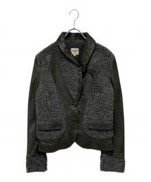 ARMANI COLLEZIONI（アルマーニ コレツィオーニ）の古着「切替ジャケット」｜グレー