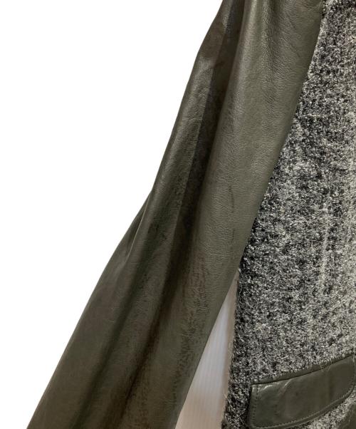 ARMANI COLLEZIONI（アルマーニ コレツィオーニ）ARMANI COLLEZIONI (アルマーニ コレツィオーニ) 切替ジャケット グレー サイズ:不明の古着・服飾アイテム