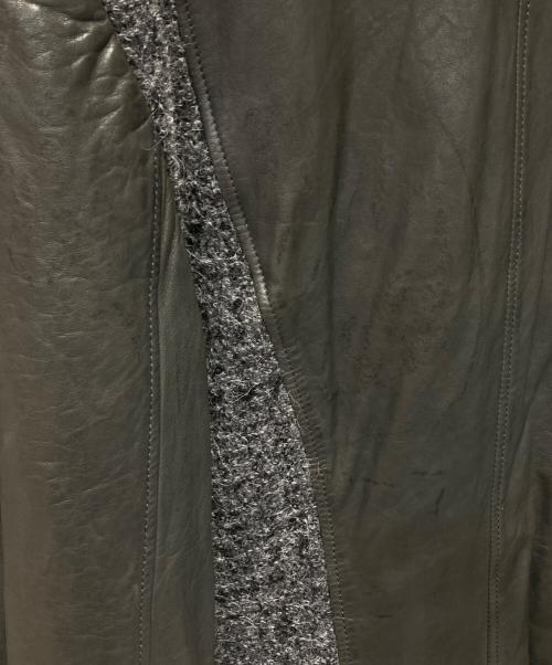 ARMANI COLLEZIONI（アルマーニ コレツィオーニ）ARMANI COLLEZIONI (アルマーニ コレツィオーニ) 切替ジャケット グレー サイズ:不明の古着・服飾アイテム